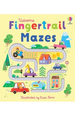Coperta cărții 'Fingertrail Mazes - Felicity Brooks'