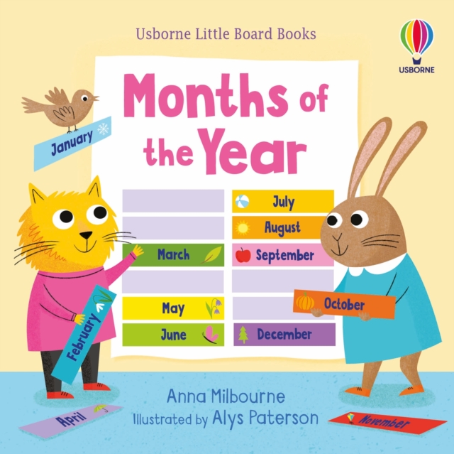 Little Board Books Months of the Year - Anna Milbourne