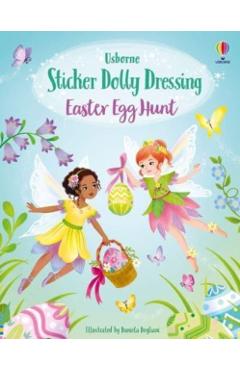 Coperta cărții 'Sticker Dolly Dressing Easter Egg Hunt - Fiona Watt'