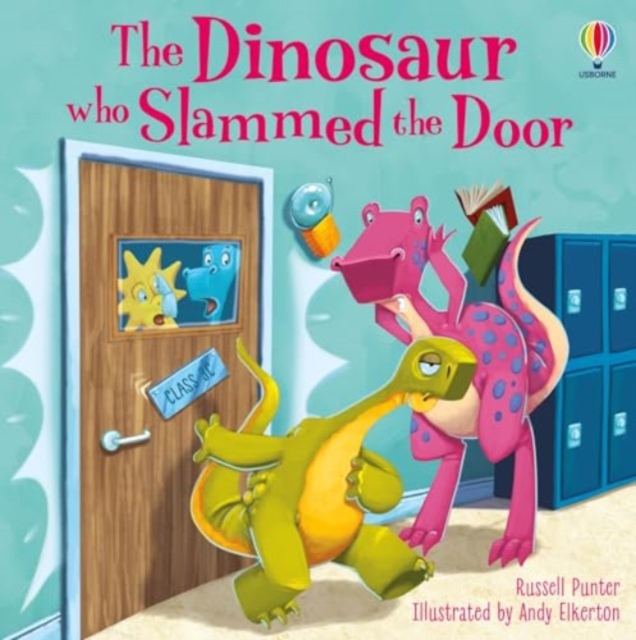 Dinosaur who Slammed the Door picture book - Russell Punter