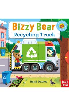 Coperta cărții 'Bizzy Bear: Recycling Truck -'