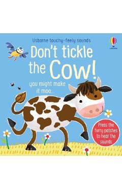 Coperta cărții 'Don't Tickle the Cow! - Sam Taplin'