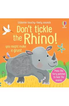 Coperta cărții 'Don't Tickle the Rhino! - Sam Taplin'
