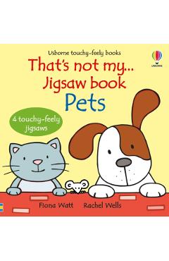 Coperta cărții 'That's not my... jigsaw book: Pets - Fiona Watt'