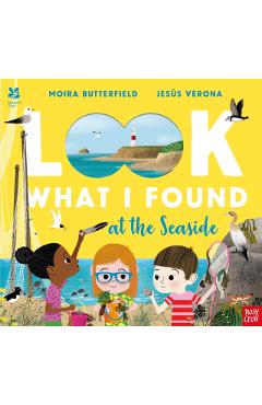 Coperta cărții 'National Trust: Look What I Found at the Seaside - Moira Butterfield'