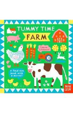 Coperta cărții 'Tummy Time: Farm -'