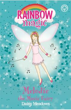 Coperta cărții 'Rainbow Magic: Melodie The Music Fairy - Daisy Meadows'