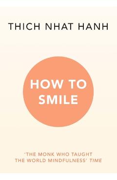 Coperta cărții 'How to Smile - Thich Nhat Hanh'