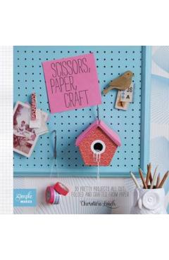 Coperta cărții 'Scissors, Paper, Craft - Christine Leech'