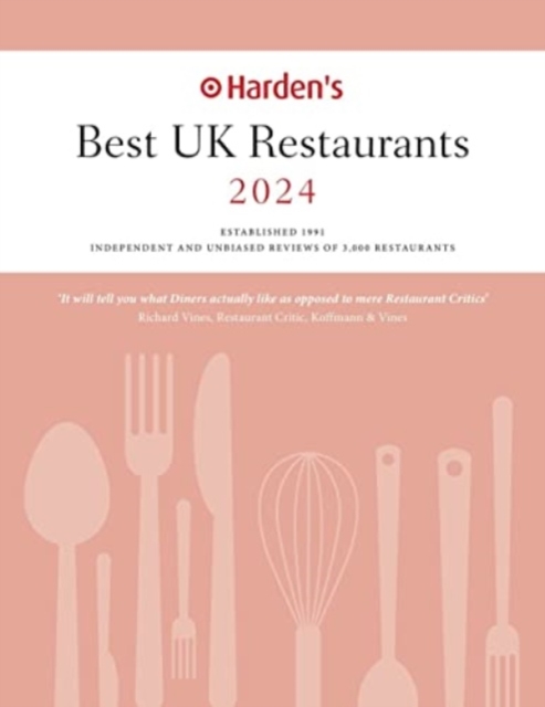 Harden's Best UK Restaurants 2024 - Peter Harden