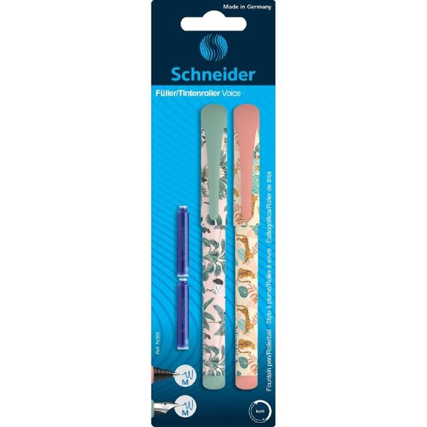 Set stilou + roller Schneider Voice + 2 rezerve