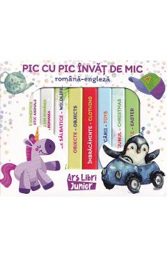 Poza produsului Pachet pic cu pic invat de mic. 12 titluri romana-engleza