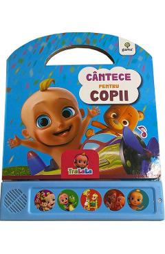 Coperta cărții 'Cântece pentru copii'