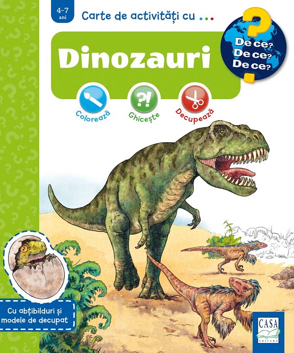 Carte de activitati cu dinozauri - Stefan Richter