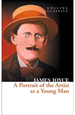 Coperta cărții 'Portrait of the Artist as a Young Man - James Joyce'