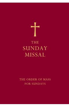Coperta cărții 'Sunday Missal (Red edition) -'