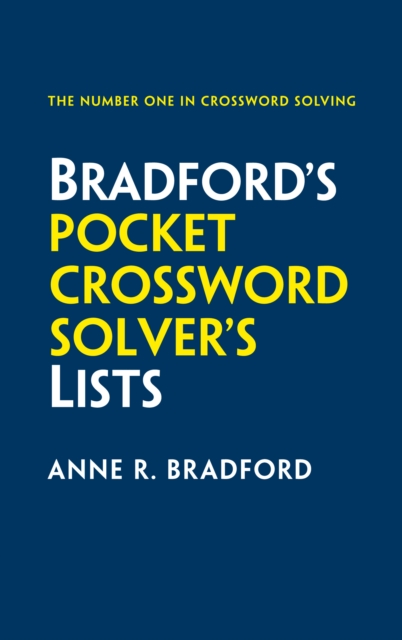 Bradford?s Pocket Crossword Solver?s Lists - Anne R.|collins Puzzles Bradford