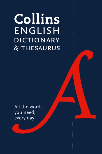 Paperback English Dictionary and Thesaurus Essential - 