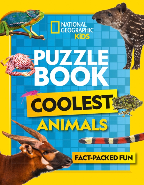 Puzzle Book Coolest Animals - 