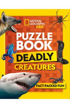 Coperta cărții 'Puzzle Book Deadly Creatures -'
