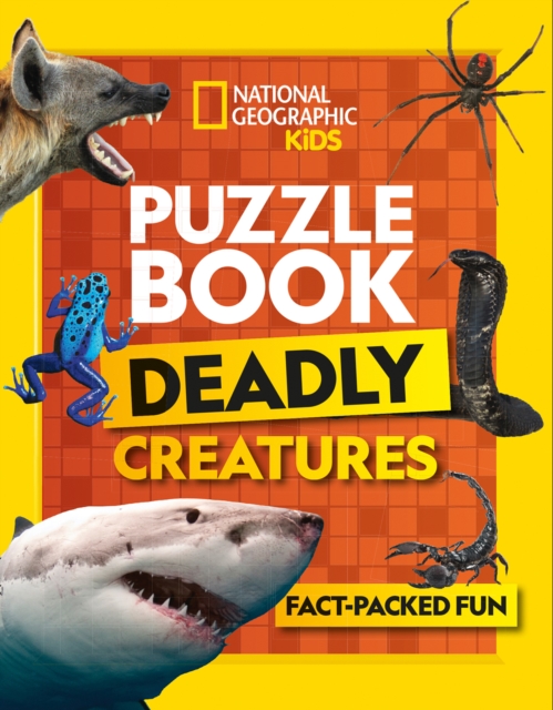 Coperta cărții 'Puzzle Book Deadly Creatures -'