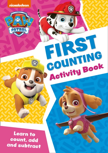 PAW Patrol First Counting Activity Book - 