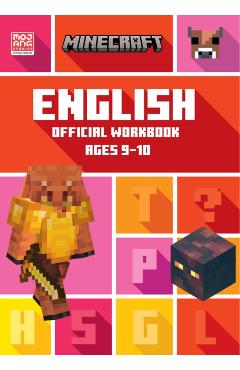 Coperta cărții 'Minecraft English Ages 9-10 -'