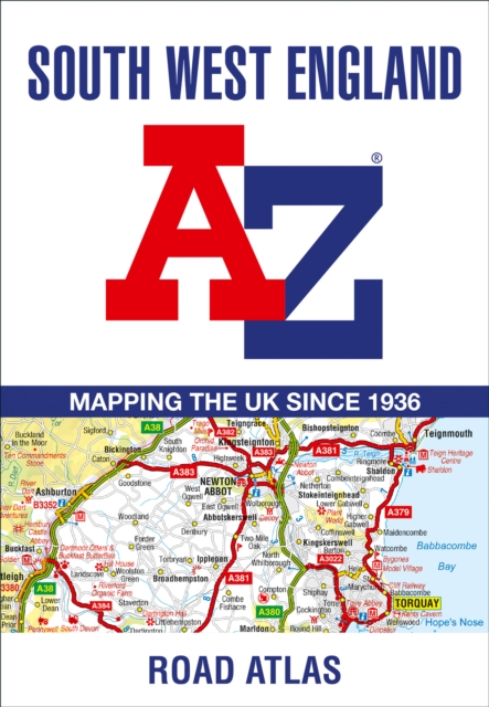 South West England A-Z Road Atlas - 