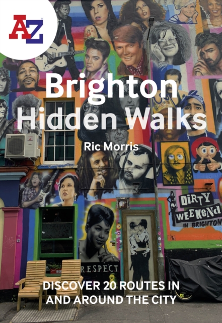 -Z Brighton Hidden Walks - Ric|a-z Maps Morris