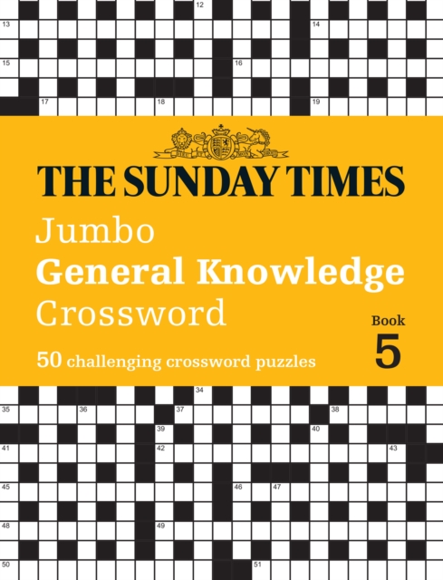 Sunday Times Jumbo General Knowledge Crossword Book 5 - Peter The Times Mind Games|biddlecombe