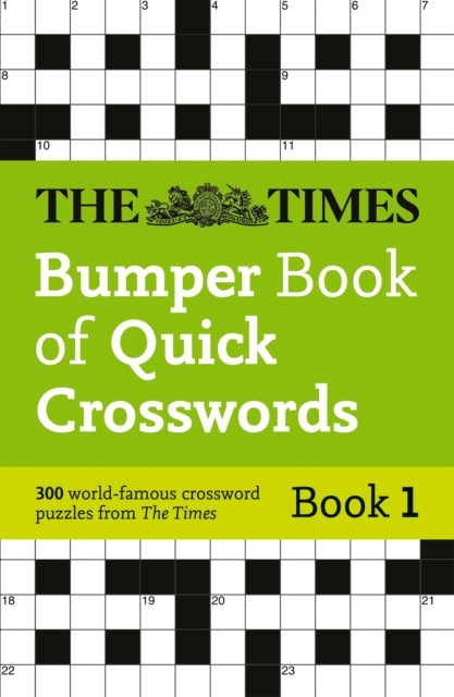 Times Bumper Book of Quick Crosswords Book 1 -
