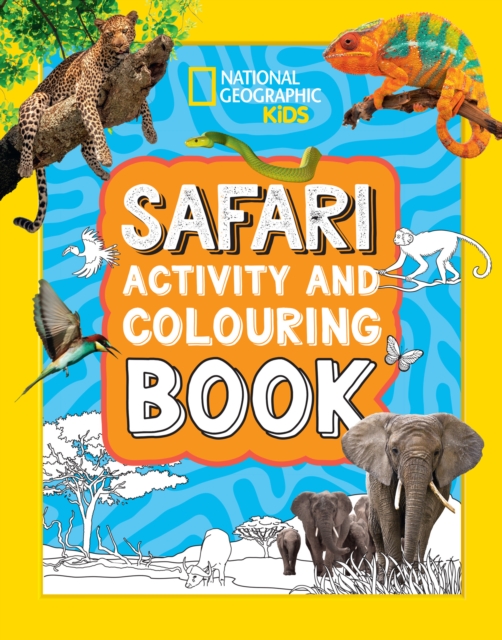 Safari Activity and Colouring Book -