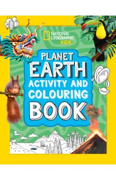 Coperta cărții 'Planet Earth Activity and Colouring Book -'