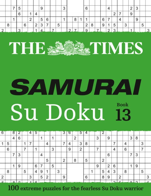 Times Samurai Su Doku 13 - 