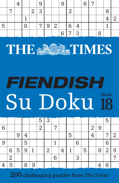 Times Fiendish Su Doku Book 18 - 