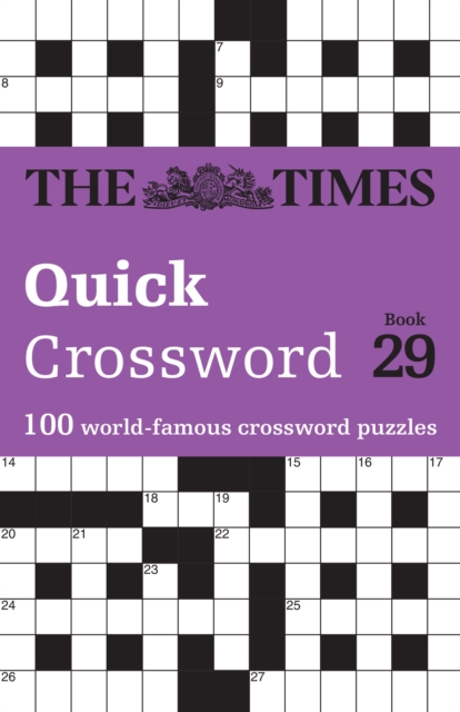 Times Quick Crossword Book 29 - John The Times Mind Games|grimshaw