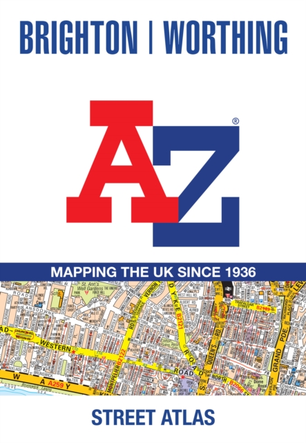 Brighton and Worthing A-Z Street Atlas - 