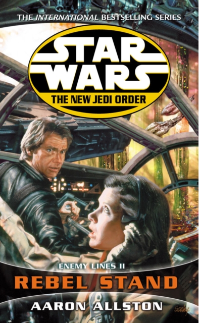 Coperta cărții 'Star Wars: The New Jedi Order - Enemy Lines II Rebel Stand - Aaron Allston'