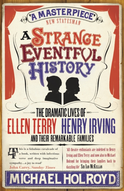 Coperta cărții 'Strange Eventful History - Michael Holroyd'
