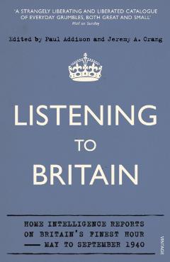 Coperta cărții 'Listening to Britain - Jeremy A|addison Crang'