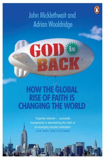 Coperta cărții 'God is Back - Adrian|micklethwait Wooldridge'