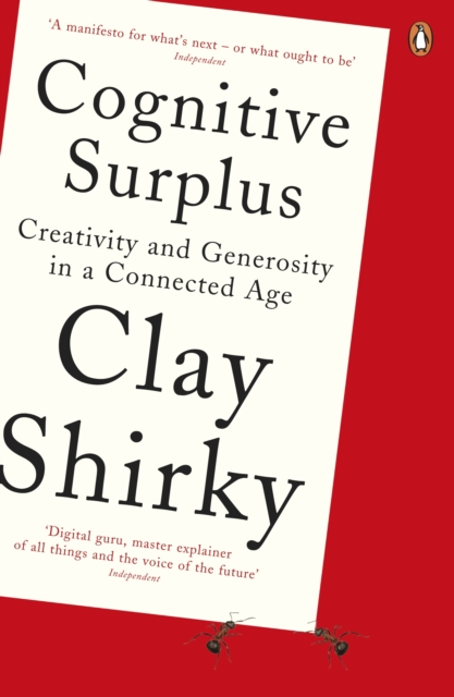 Coperta cărții 'Cognitive Surplus - Clay Shirky'