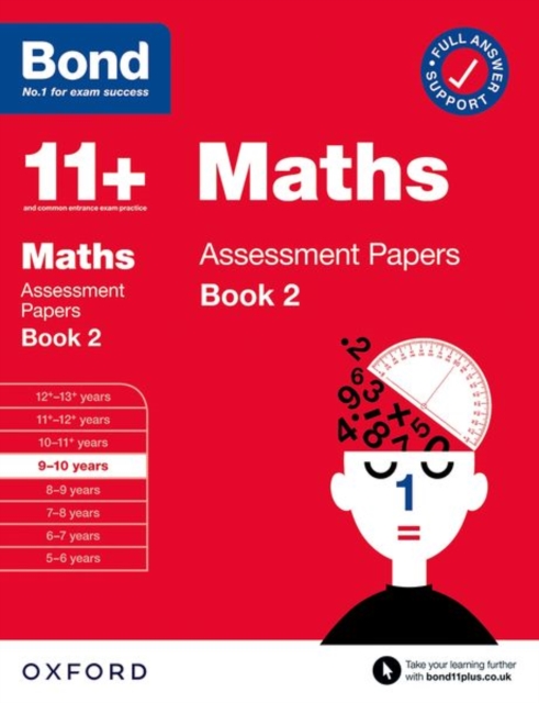 Bond 11+ Maths Assessment Papers 9-10 Years Book 2: For 11+ GL assessment and Entrance Exams - J M|bond 11+ Bond