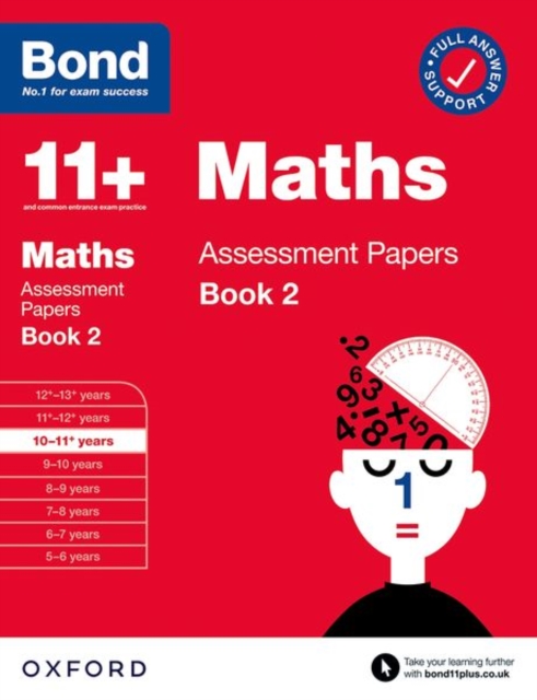 Bond 11+ Maths Assessment Papers 10-11 Years Book 2: For 11+ GL assessment and Entrance Exams - J M|bond 11+ Bond
