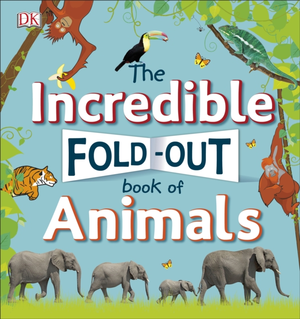 Incredible Fold-Out Book of Animals - 