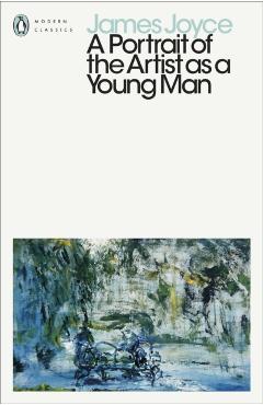 Coperta cărții 'Portrait of the Artist as a Young Man - James Joyce'