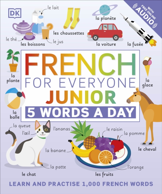 French for Everyone Junior 5 Words a Day - 