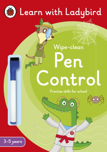 Pen Control: A Learn with Ladybird Wipe-Clean Activity Book 3-5 years - 