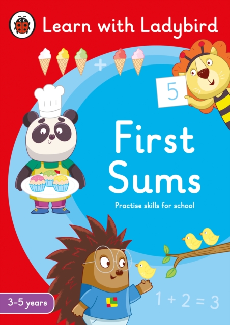 First Sums: A Learn with Ladybird Activity Book 3-5 years - 