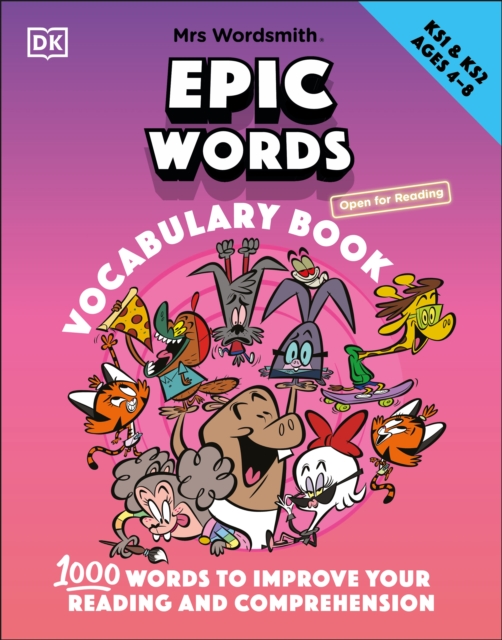 Mrs Wordsmith Epic Words Vocabulary Book, Ages 4-8 (Key Stages 1-2) - 